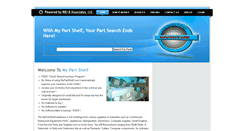 Desktop Screenshot of mypartshelf.com